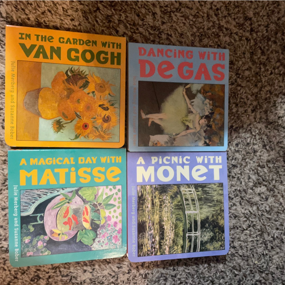 Little artist board books matisse degas Monet Van Gogh